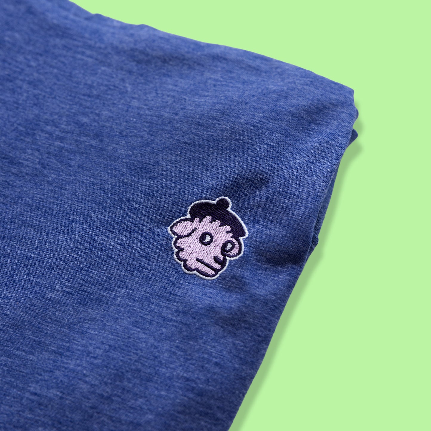 Heather Blue Norman Hoodie