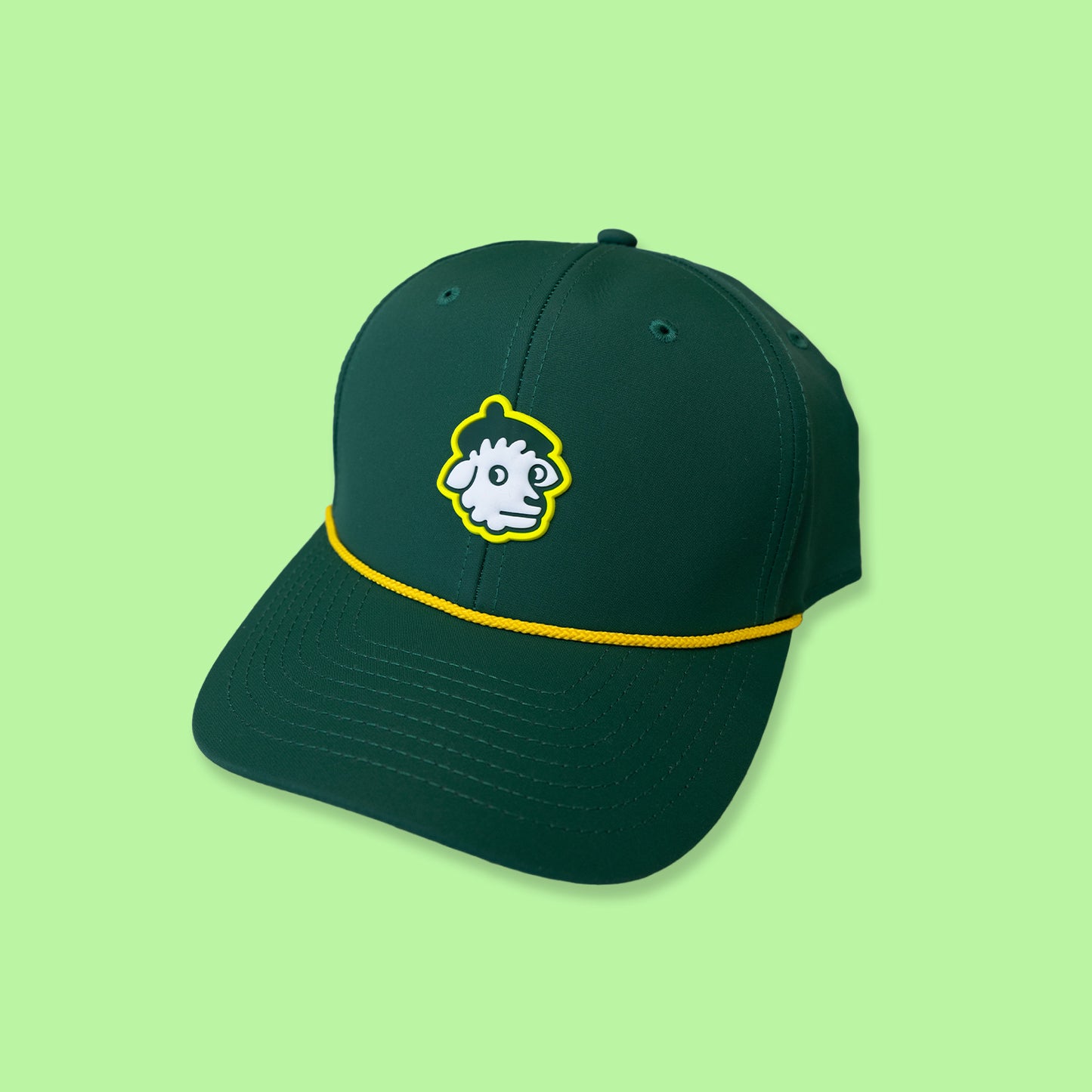 Green & Yellow Rope Hat feat. Norman