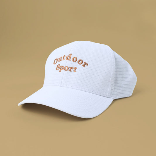 White Outdoor Sport Hat
