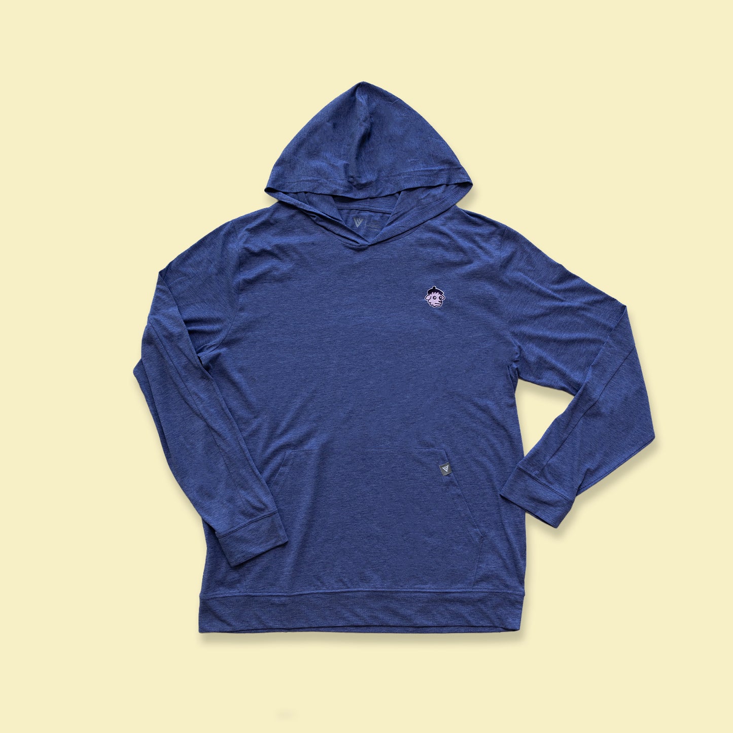 Heather Blue Norman Hoodie