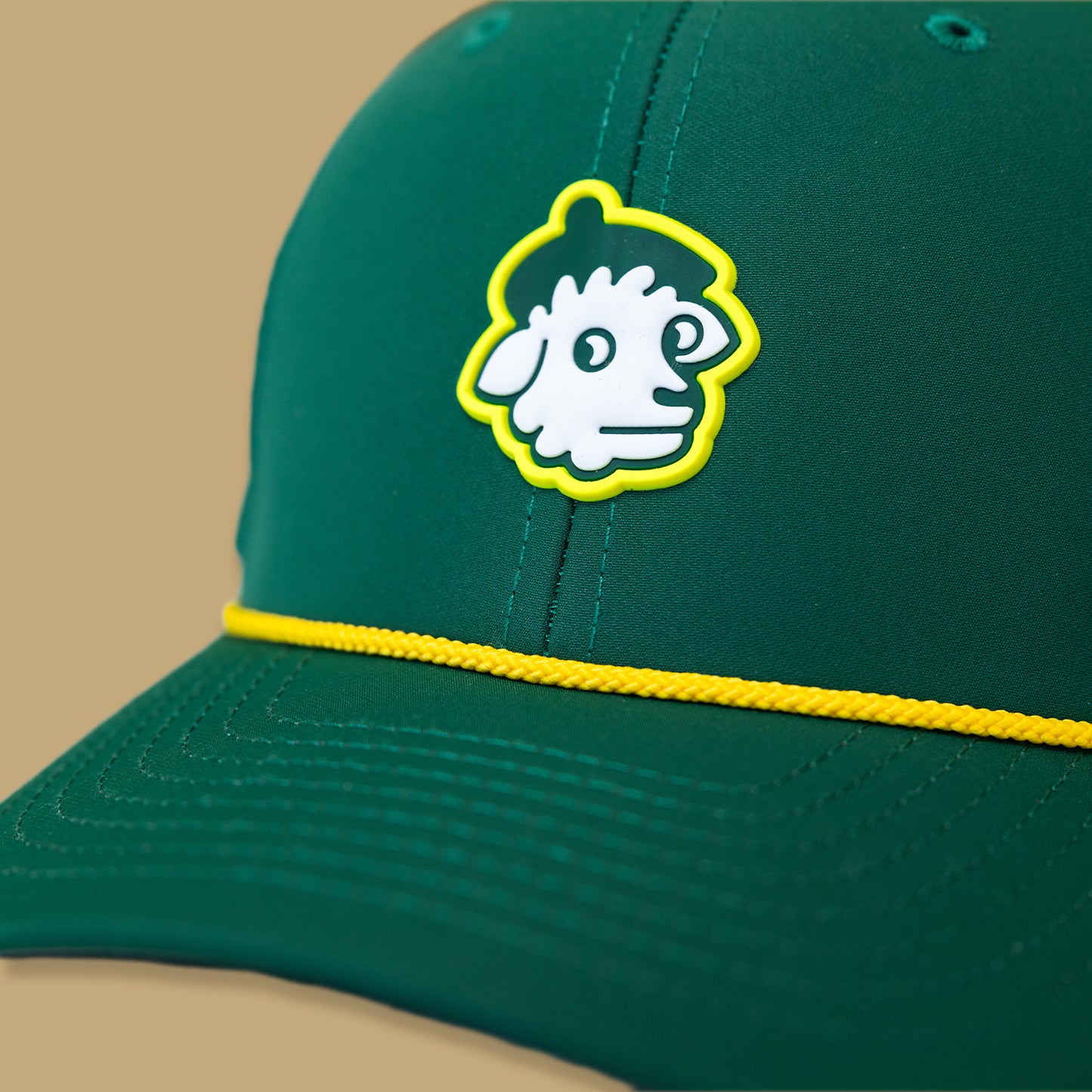 Green & Yellow Rope Hat feat. Norman
